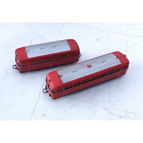 3016-3018 Skinnebus med vogn uden ske analog