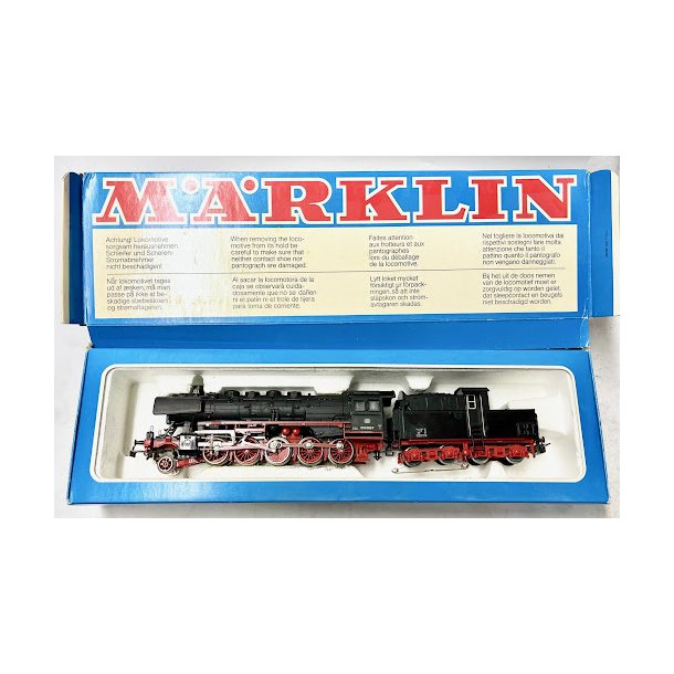 3084 Damplokomotiv i ske Analog