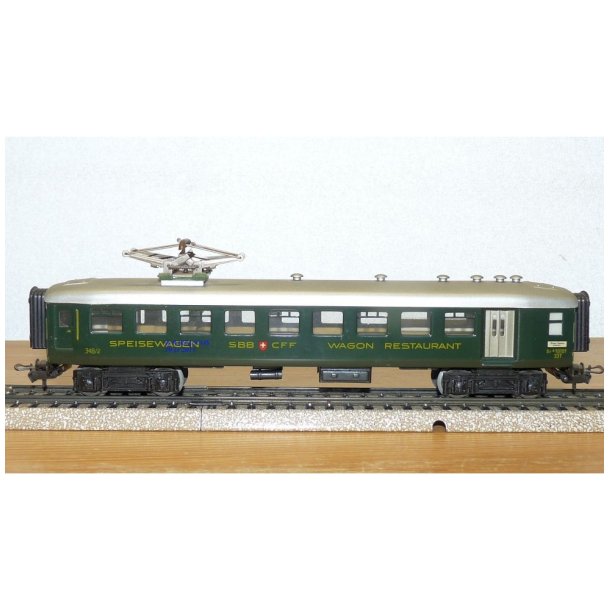 4016 Sjlden Marklin Metal SBB CFF spisevogn 