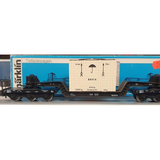 Mrklin 4618 DB svrgodsvogn med transportkasse