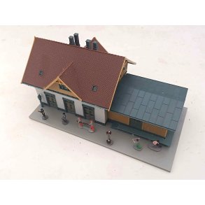 Modelhus 1:87 Banegrd