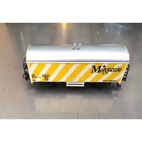 Magasin reklamevogn uden �ske