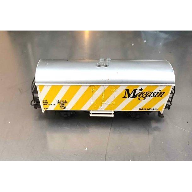 Magasin reklamevogn uden �ske