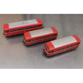 Skinnebus 3016 samt 3018 2 vogne analog uden �ske