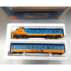 3150 Motorvognstog Northlander med delt �ske analog k�rer godt meget lidt brugt