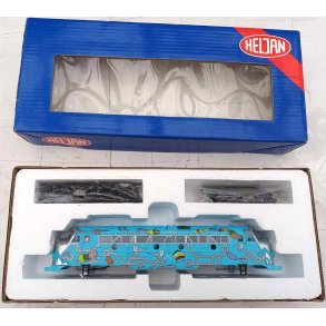  1126 DSB overdel Grafitti med �ske