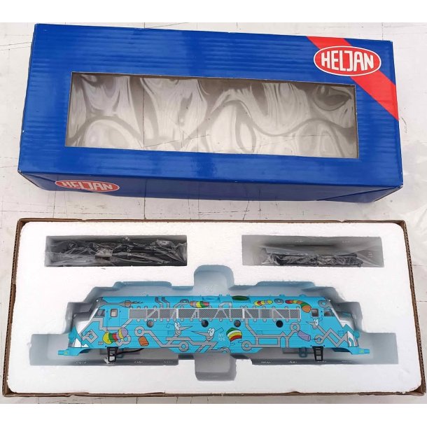  1126 DSB overdel Grafitti med �ske