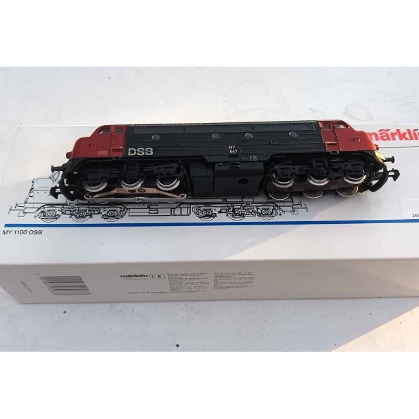3037 DSB MY meget flot digital kan k�re analog i �ske